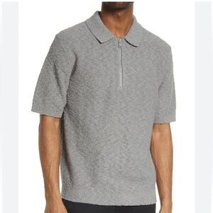 NNO7 Joshua Half Zip Polo Shirt Size XL